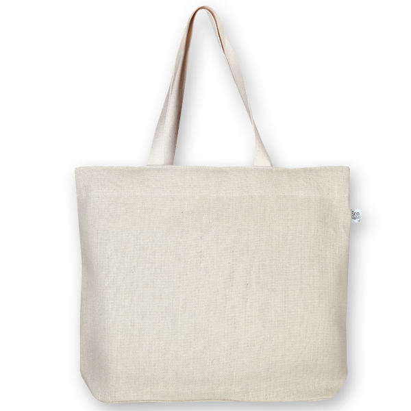 white tote handbag